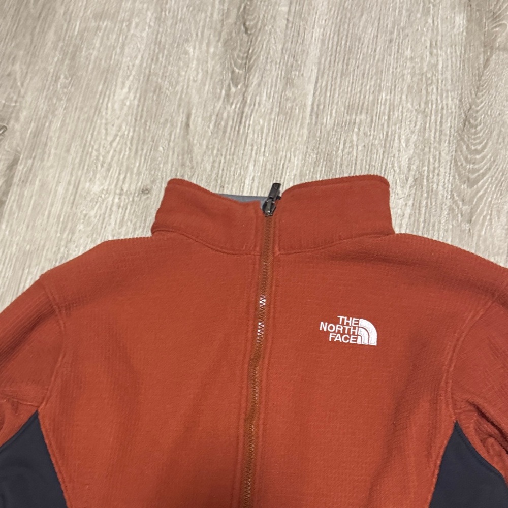The North Face Men's Rust and black Performance Jacket - Picture 2 of 10